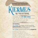Affiche Kiermes am Tricentenaire 2018